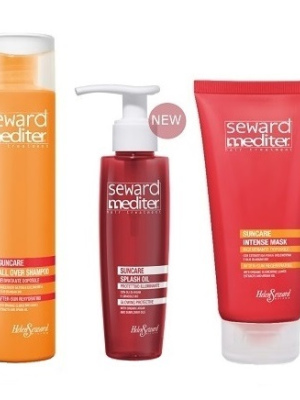 Шампунь/маска/крем-олія Seward Mediter  250/200/125мл.