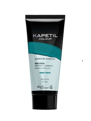 Маска для волос с окрашивающим эффектом - Дымчатый зеленый Kapetil 200мл.